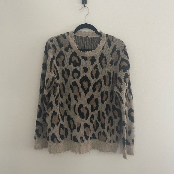 R13 Leopard Sweater - Picture 2 of 5